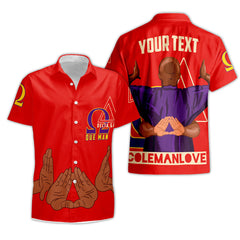 Custom DST & OPP Short Sleeve Shirt Coleman Love Style