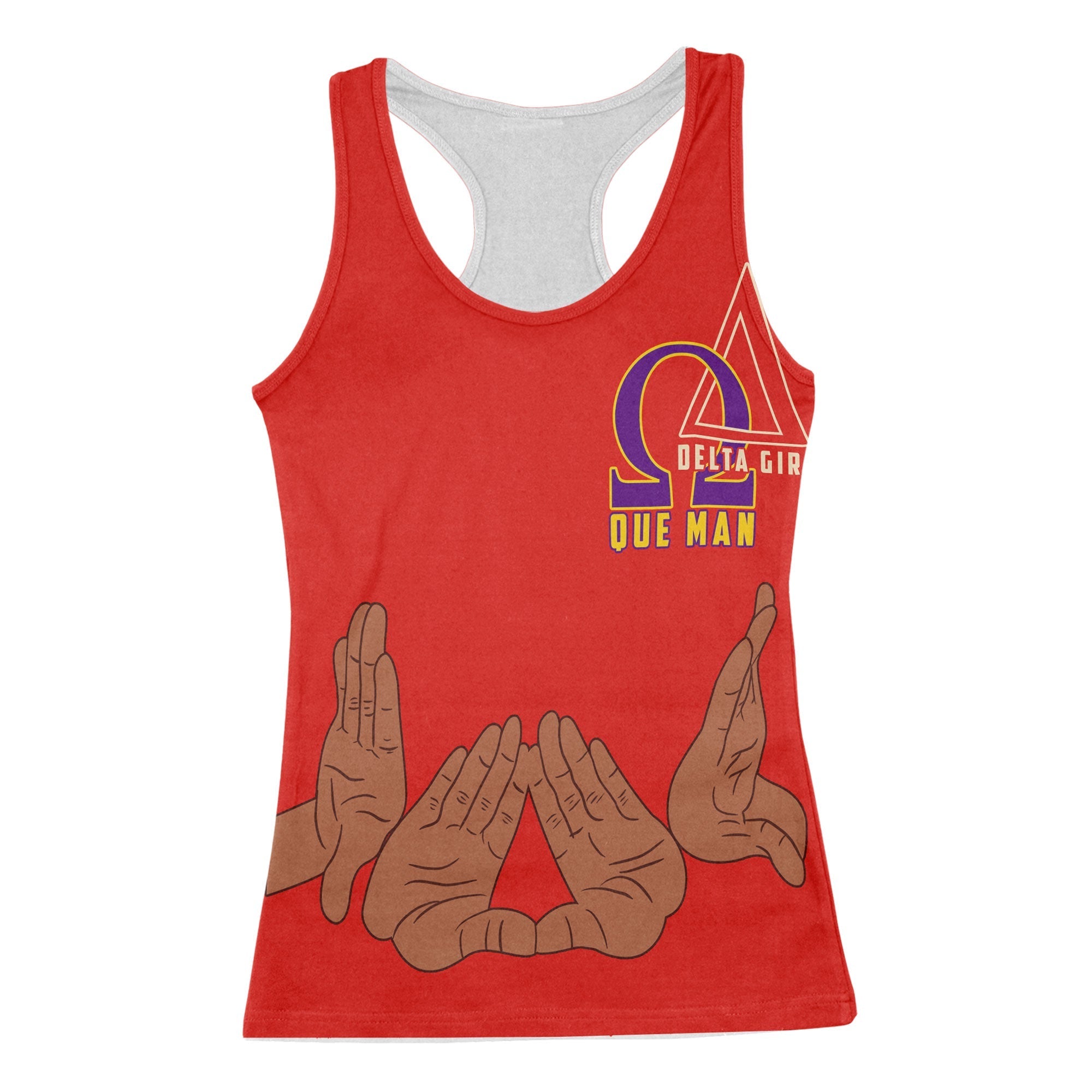 Custom DST & OPP Women Tank Top Coleman Love Style