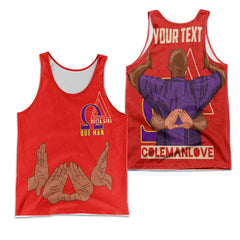 Custom DST & OPP Men Tank Top Coleman Love Style