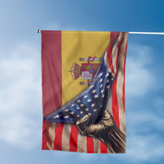 American Spanish Flag, US And Spain 1 Polyester The Original Style 3