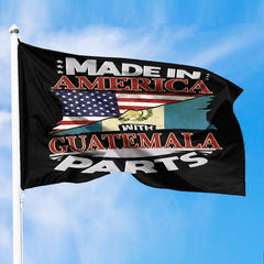 Guatemala Flag Made In America With Guatemala Parts Premium Flag