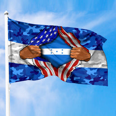 Honduras Premium Flag Honduras Is Part Of The America Special Camouflage Style