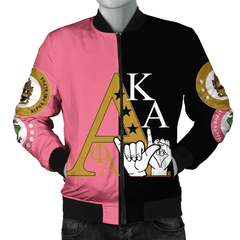 Alpha Phi Alpha AKA Couple Bomber Jacket