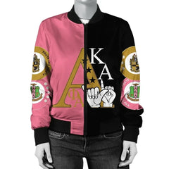 Alpha Phi Alpha AKA Couple Bomber Jacket