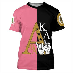 Alpha Phi Alpha AKA Couple T-Shirt