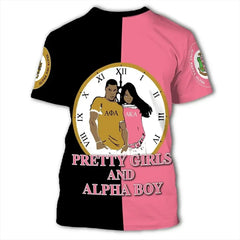 Alpha Phi Alpha AKA Couple T-Shirt